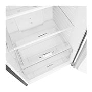LG Réfrigérateur à congélateur en haut 307(L) nets | Refroidissement homogène dans toutes les zones | Éclairage LED, GL-G402RLCB, GL-G402RLCB, thumbnail 9