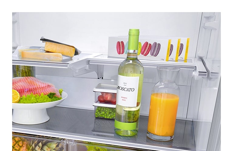 Système de clayette rétractable intégré