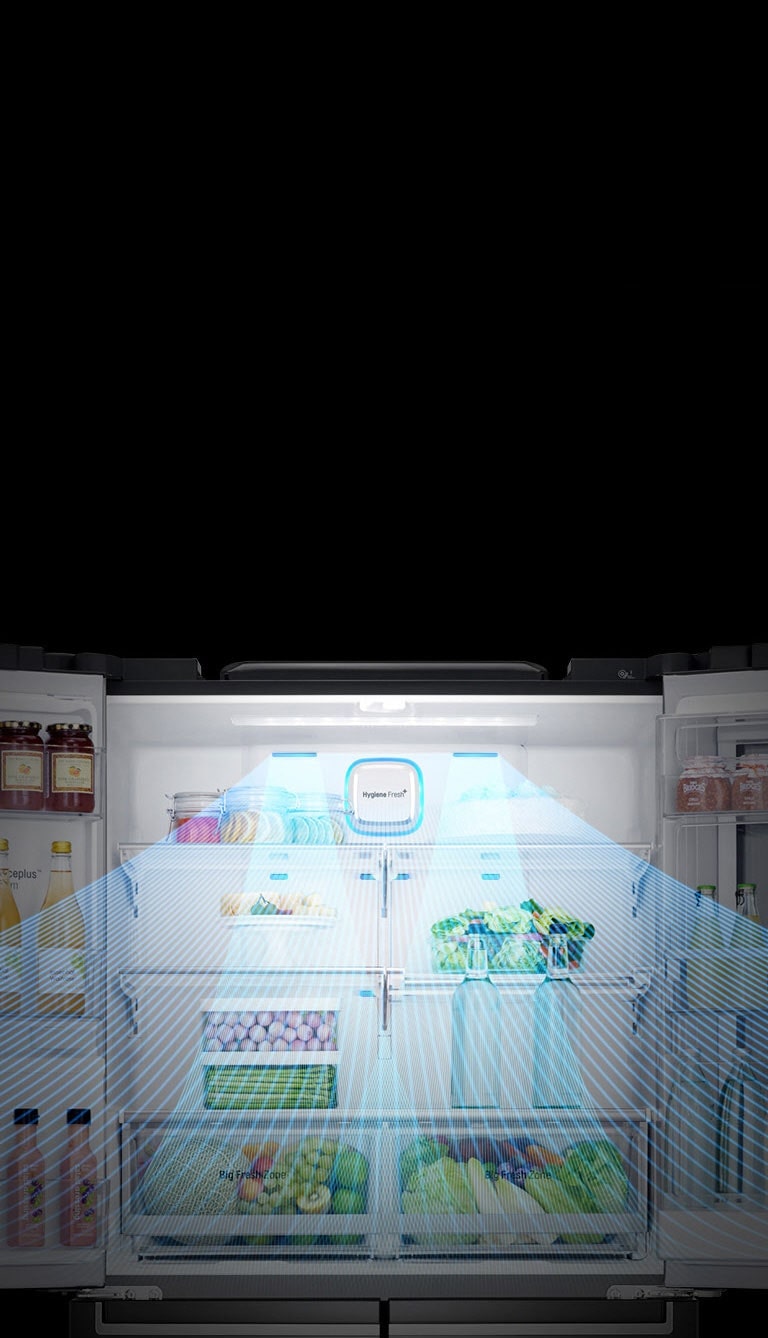 Rideau d'air pur pour filtrer les odeurs