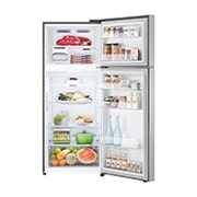 LG Réfrigérateur deux portes de 340 litres avec compresseur à onduleur Smart Inverter, Door Cooling+™ et LED tactile, ThinQ™ avec Wi-Fi - Platine argent, GN-B312PLGB, GN-B312PLGB, thumbnail 2