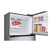 LG Réfrigérateur deux portes de 360 litres avec compresseur à onduleur Smart Inverter, Door Cooling+™ et LED tactile, ThinQ™ avec Wi-Fi - Platine argent, GN-B332PLGB, GN-B332PLGB, thumbnail 6