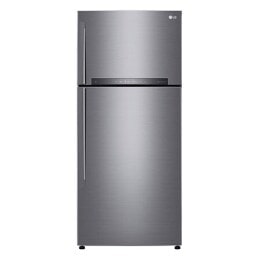 Réfrigérateur deux portes de 547 litres avec compresseur à onduleur Smart Inverter, Door Cooling+™ et LED tactile, ThinQ™ avec Wi-Fi - Platine argent2