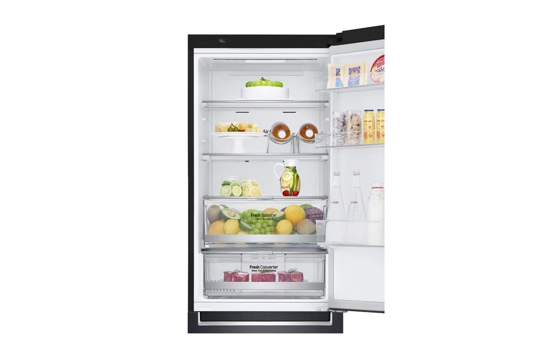 LG Réfrigérateur combiné | 341L | A++ | 36dB | Total No Frost | Compresseur Smart Inverter, Detail drawing, GW-B459NQFM, thumbnail 6