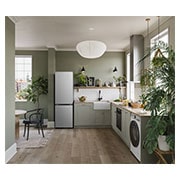 LG Réfrigérateur LG, congélateur en bas, capacité 344 litres, lifestyle , GW-B459FS6W, thumbnail 14