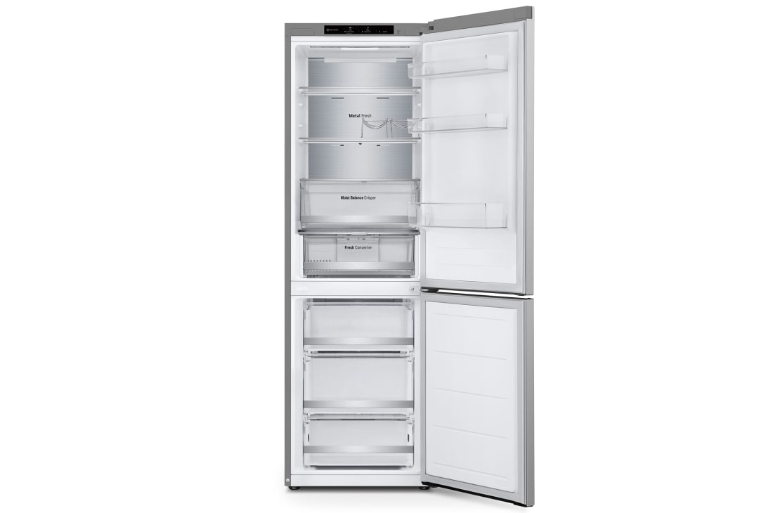 LG Réfrigérateur LG, congélateur en bas, capacité 344 litres, front open without food , GW-B459FS6W, thumbnail 2