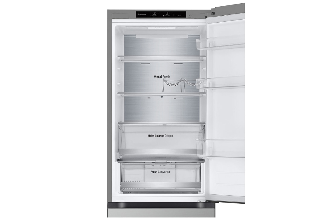 LG Réfrigérateur LG, congélateur en bas, capacité 344 litres, top open , GW-B459FS6W, thumbnail 3