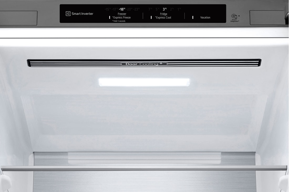 LG Réfrigérateur LG, congélateur en bas, capacité 344 litres, led , GW-B459FS6W, thumbnail 5