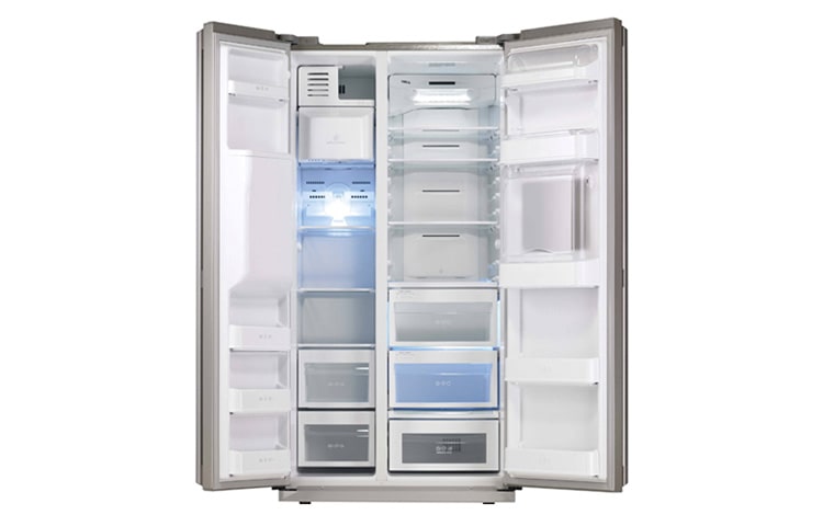 LG Design luxueux, élégant et intelligent à l'intérieur et à l'extérieur. Le réfrigérateur américain vous aide à atteindre une haute qualité de vie grâce à ses caractéristiques haut de gamme., GC-P207BLQ, thumbnail 4