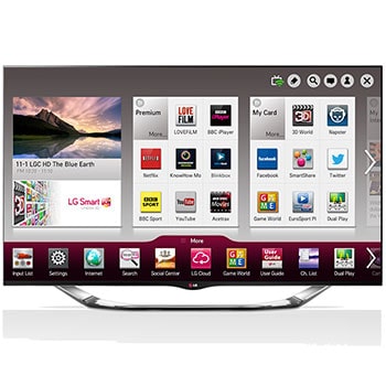 LG 47 " CINEMA 3D Smart TV LA86001