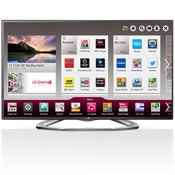 LG 42 " CINEMA 3D Smart TV LA62101