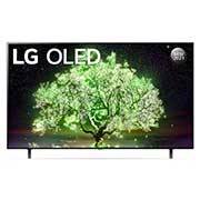 LG A1 55 inch 4K Smart OLED TV, front view, OLED55A1PVA, thumbnail 1