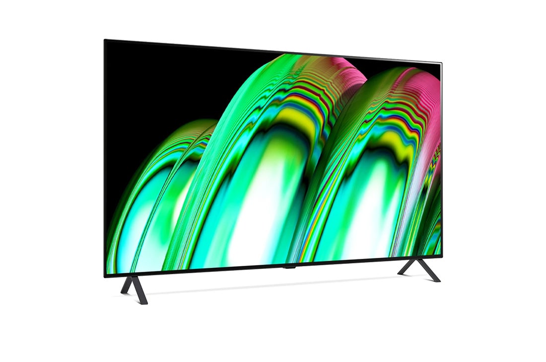 LG OLED A2 Smart TV Resolution 4K 65 pouces, 30 degree side view, OLED55A26LA, thumbnail 6