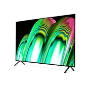LG OLED A2 Smart TV Resolution 4K 65 pouces, -15 degree side view, OLED55A26LA, thumbnail 3