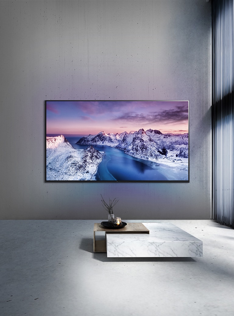 Découvrez le téléviseur UHD à une toute nouvelle échelle