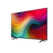 LG Smart TV LG NanoCell, modèle NANO80, technologie 4K, de 50 pouces (2024), Vue latérale légèrement inclinée vers la gauche du LG NanoCell TV, NANO80, 50NANO80T6A, thumbnail 3