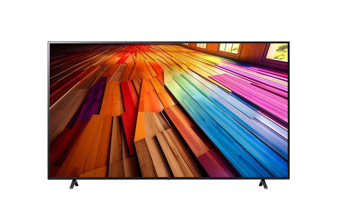 LG Smart TV  LG UHD AI UT80 4K, 86 pouces, Télécommande Magique IA HDR10 webOS24 2024, Vue avant du LG UHD TV, UT80, 86UT80006LB, thumbnail 2