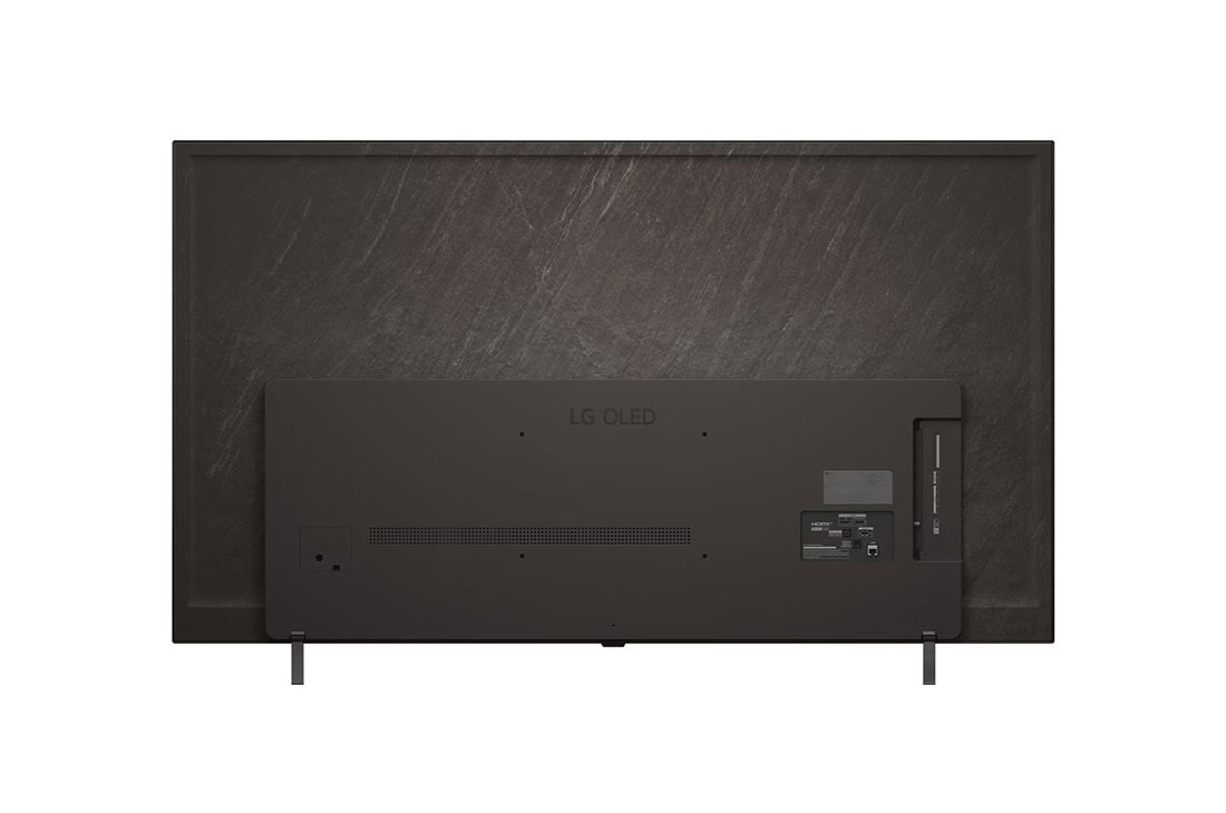 LG Smart TV LG OLED AI B5 4K 55 pouces 120 Hz Télécommande AI Magic Remote webOS25 2025 , Vue arrière de la Smart TV LG OLED AI B5 4K., OLED55B56LA, thumbnail 2