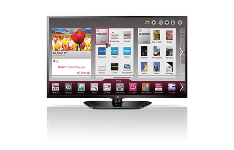 LG 42 '' CINEMA 3D Smart TV LN5700, 42LN5700