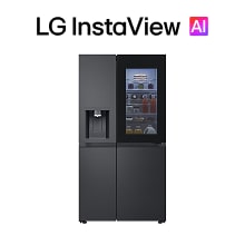 Vue de face du produit LG InstaView AI