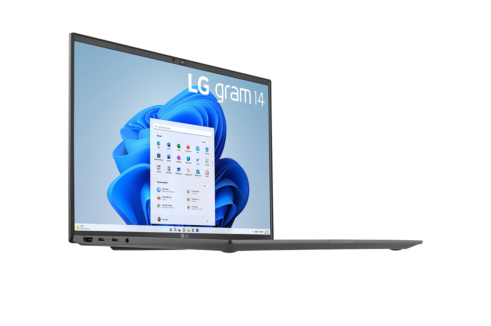 LG gram 14'' 輕贏隨型極致輕薄筆電Pro - 沉靜灰(i5) (商用) | LG 台灣