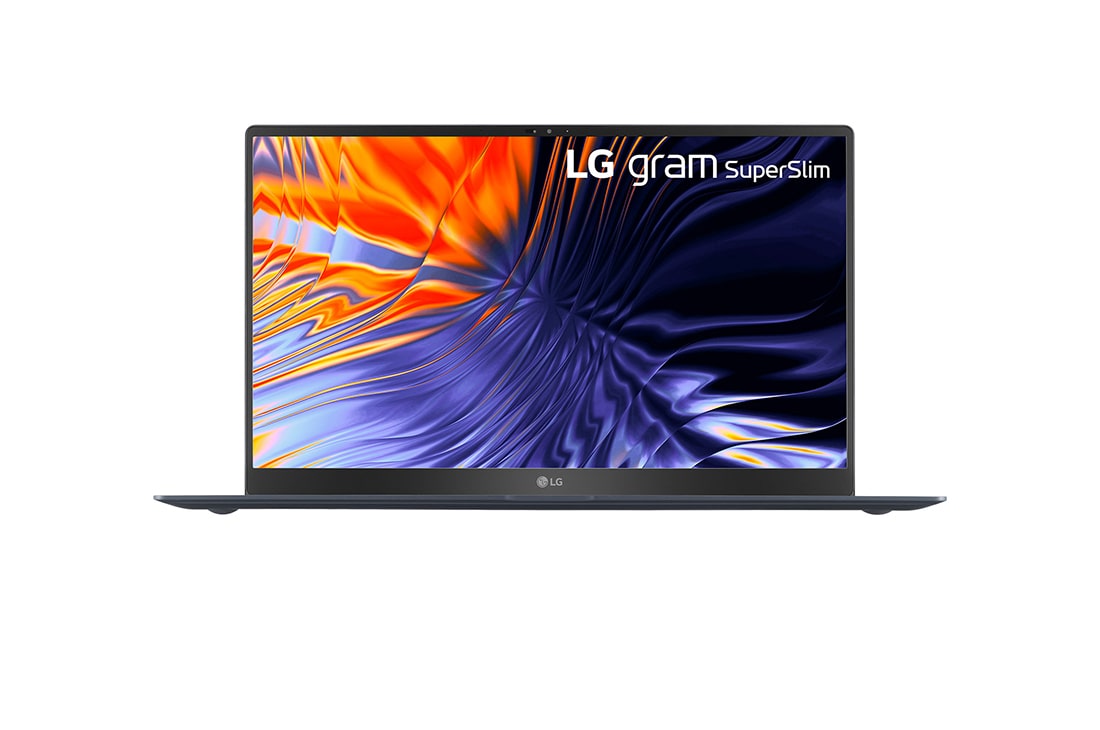 LG gram SuperSlim 15.6'' Windows 11 Home 輕贏隨型 OLED極輕超薄筆電-海王星藍 (第 13 代 Intel<sup>®</sup> Core™ i7 Evo), 正視圖, 15Z90RT-G