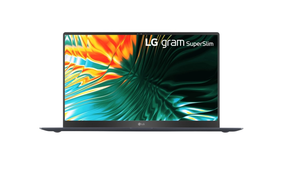 LG gram SuperSlim 15.6'' Windows 11 Home OLED 極致輕薄 AI 筆電 - 海王星藍 (256GB / Intel<sup>®</sup> Core™ Ultra 5 Evo), 正視圖, 15Z90ST-G