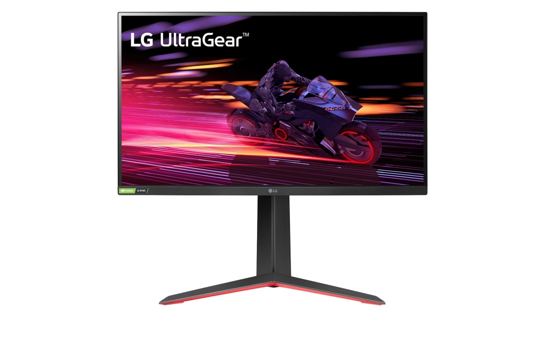 LG 27” UltraGear™ FHD IPS 1ms 240Hz 專業電競螢幕, 正視圖, 27GP750-B