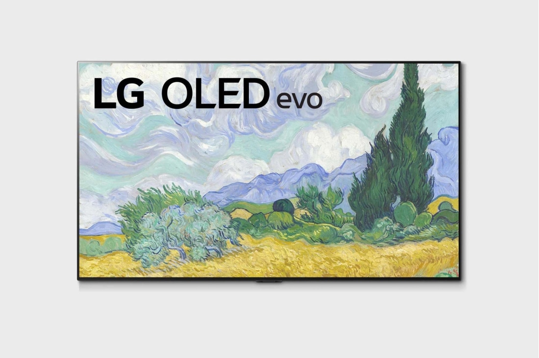 LG OLEDevo G1 AI 4K語音物聯網電視, 正面圖, OLED55G1PSA