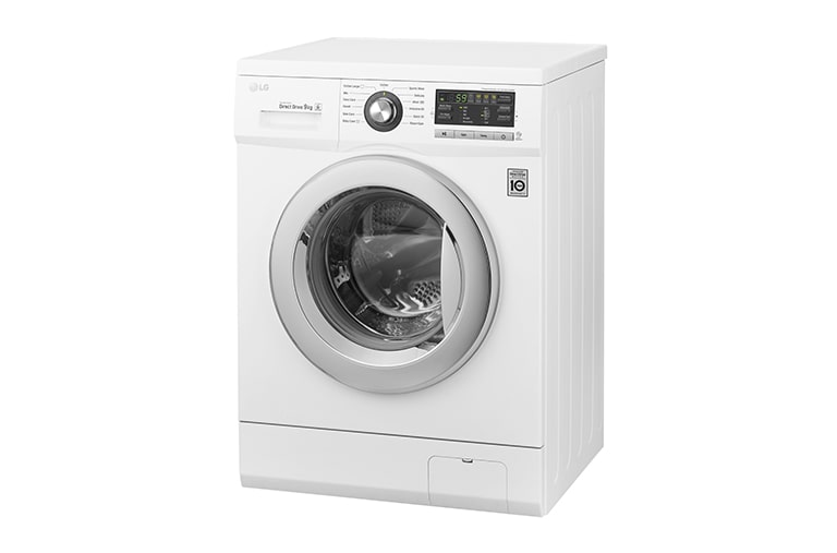 LG DD直驅變頻滾筒洗衣機 白 / 9公斤洗衣容量, WD-90MGA, thumbnail 3