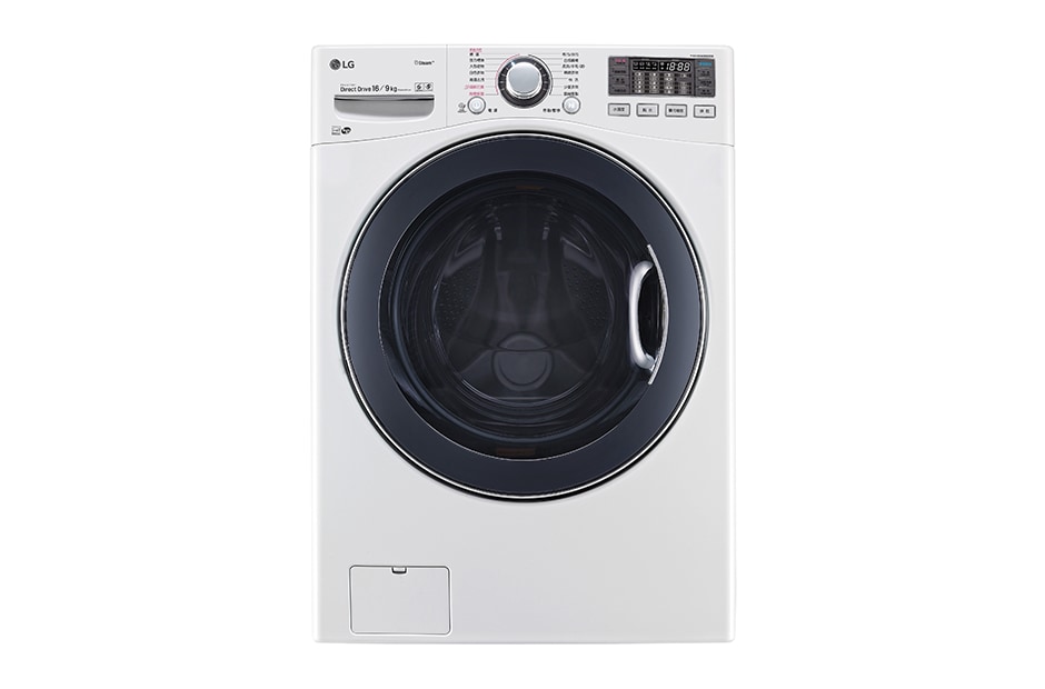 LG WiFi滾筒洗衣機(蒸洗脫烘) 典雅白 / 16公斤, WD-S16VBD