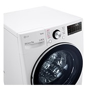 LG 蒸氣滾筒洗衣機 / 冰磁白 / 蒸洗脫15公斤, 左視圖, WD-S15TBW, thumbnail 3
