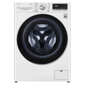 LG 蒸氣滾筒洗衣機 (蒸洗脫烘)｜洗衣13公斤+烘衣8公斤 (冰瓷白)