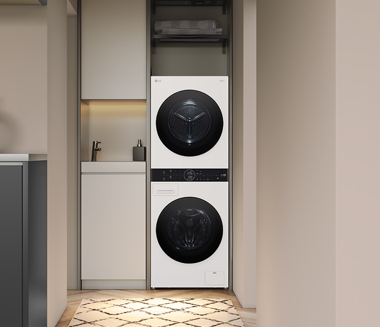 WashTower™ AI智控洗乾衣機 與其他家具完美搭配