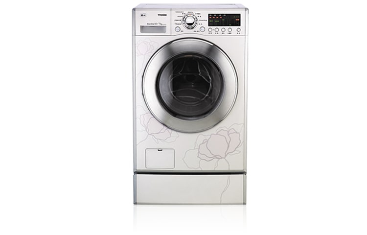 LG 蒸氣滾筒洗衣機 白 / 12公斤洗衣容量, WD-S12TPPC