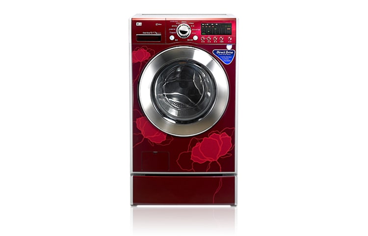 LG DD直驅變頻滾筒洗衣機 紅 / 12公斤洗衣容量, WD-S12TPR