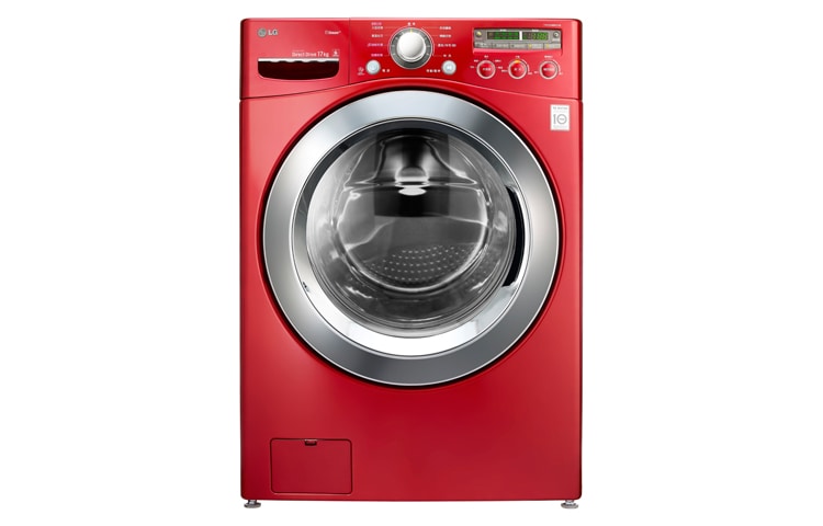 LG 6 Motion DD直驅變頻 蒸氣滾筒洗衣機 深艷紅 / 17公斤, WD-S17NRW