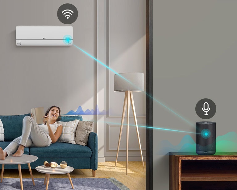 Керуйте Вашим кондиціонером звідки і коли Вам це потрібно. Вмикайте чи вимикайте пристрій лише за допомогою голосу.