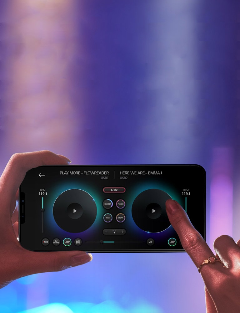 Керуйте дистанційно з програмою DJ App2