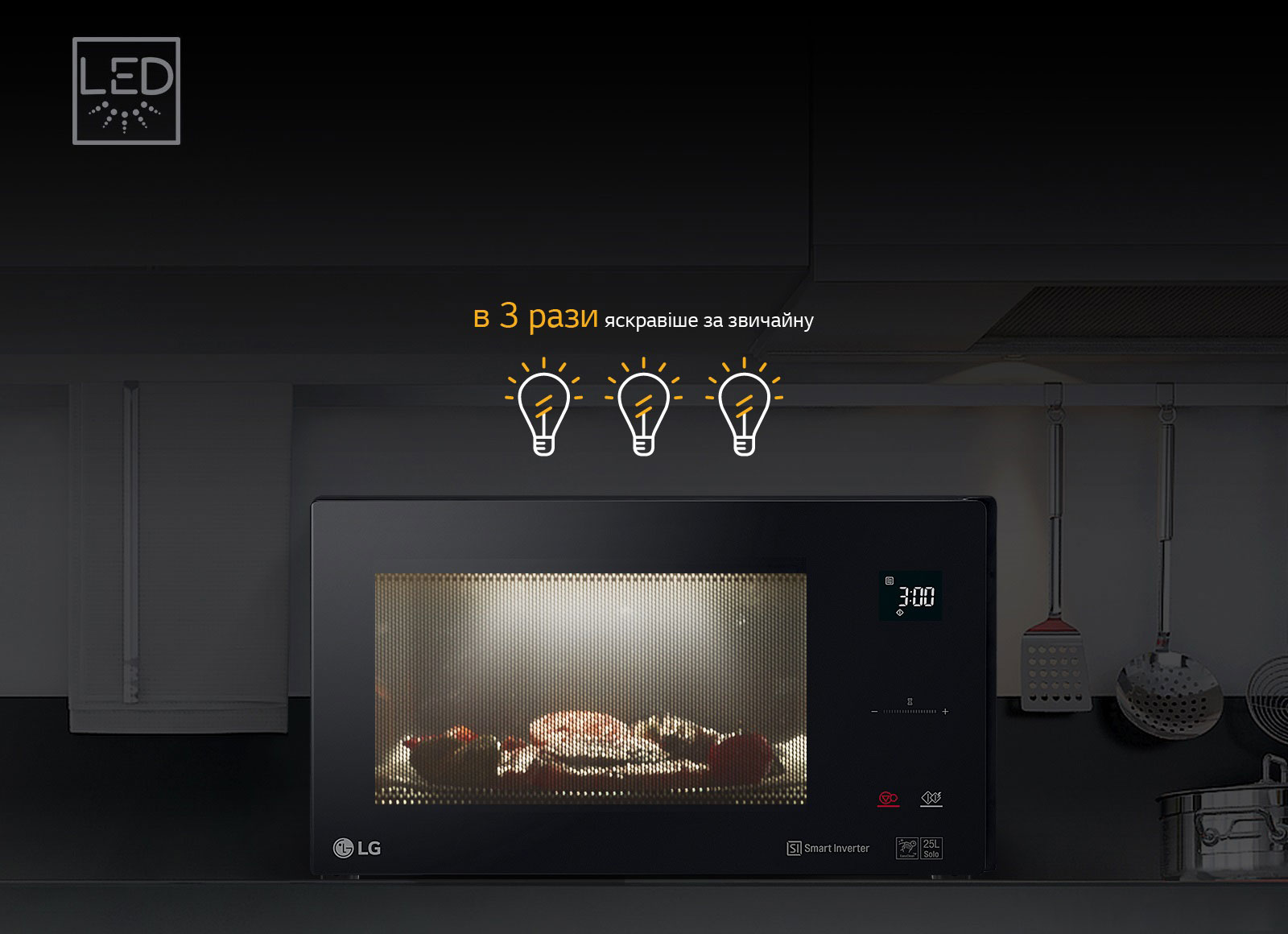 Яскрава LED підсвітка