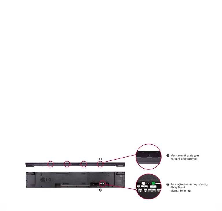 Бічний кронштейн / класифікований порт2