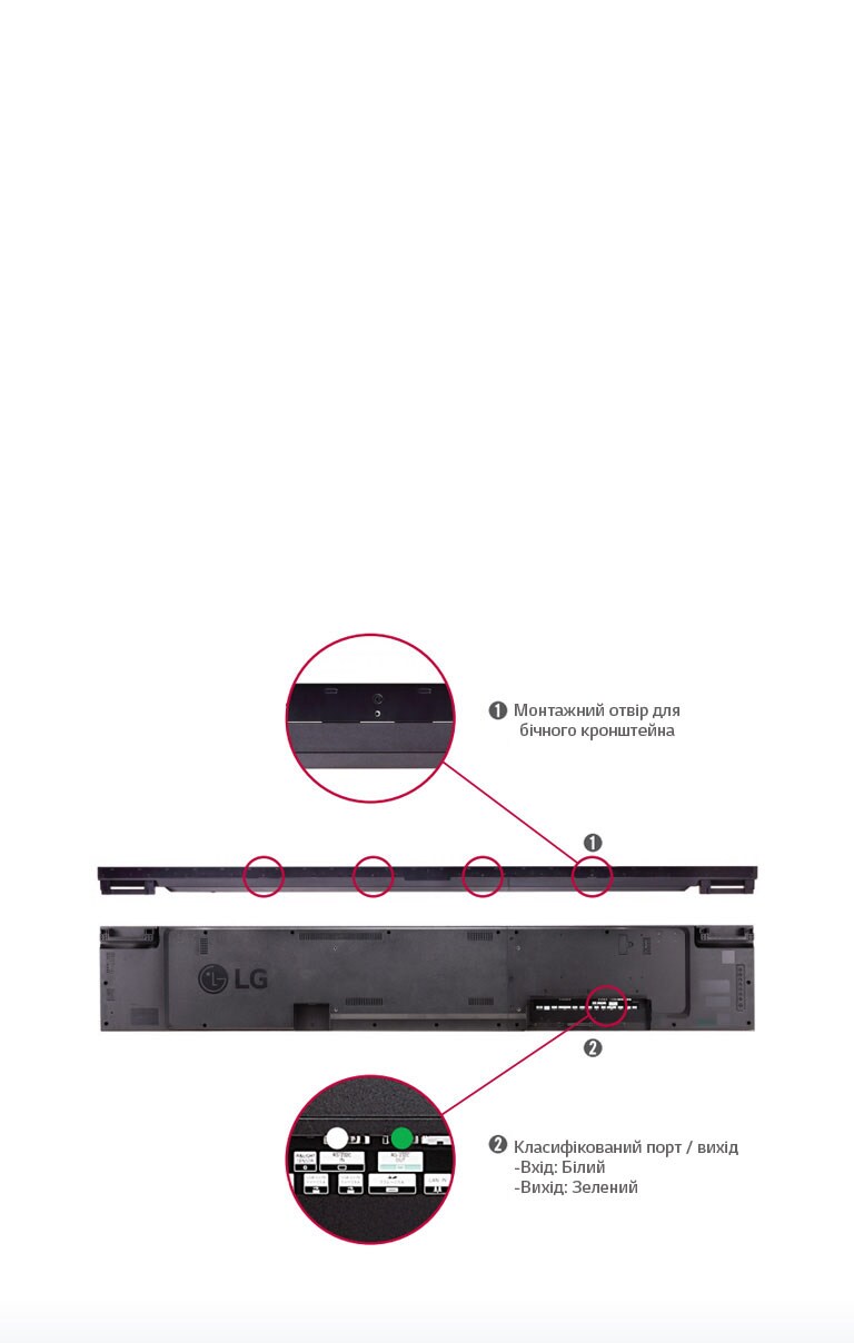 Бічний кронштейн / класифікований порт2