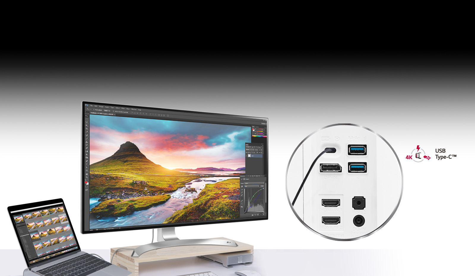 USB Type-C™: простота користування за допомогою лише 1 кабелю