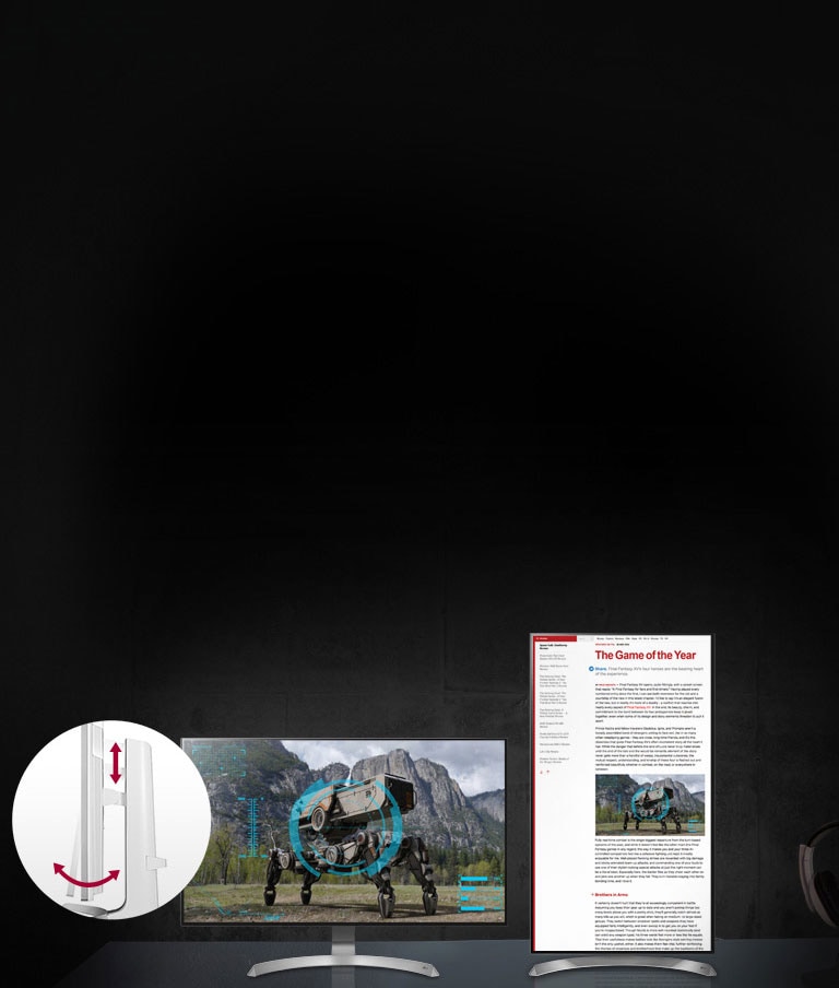 Зручне керування та ергономічна підставка