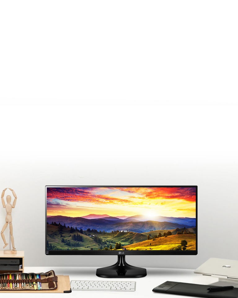 Монітор UltraWide із IPS матрицею та Full HD2