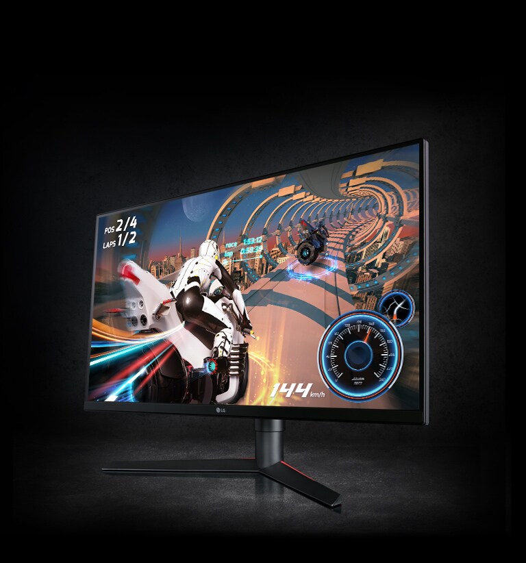LG 32GK850F-B WQHD 144hz 32 inch+モニターランプ 100％本物保証
