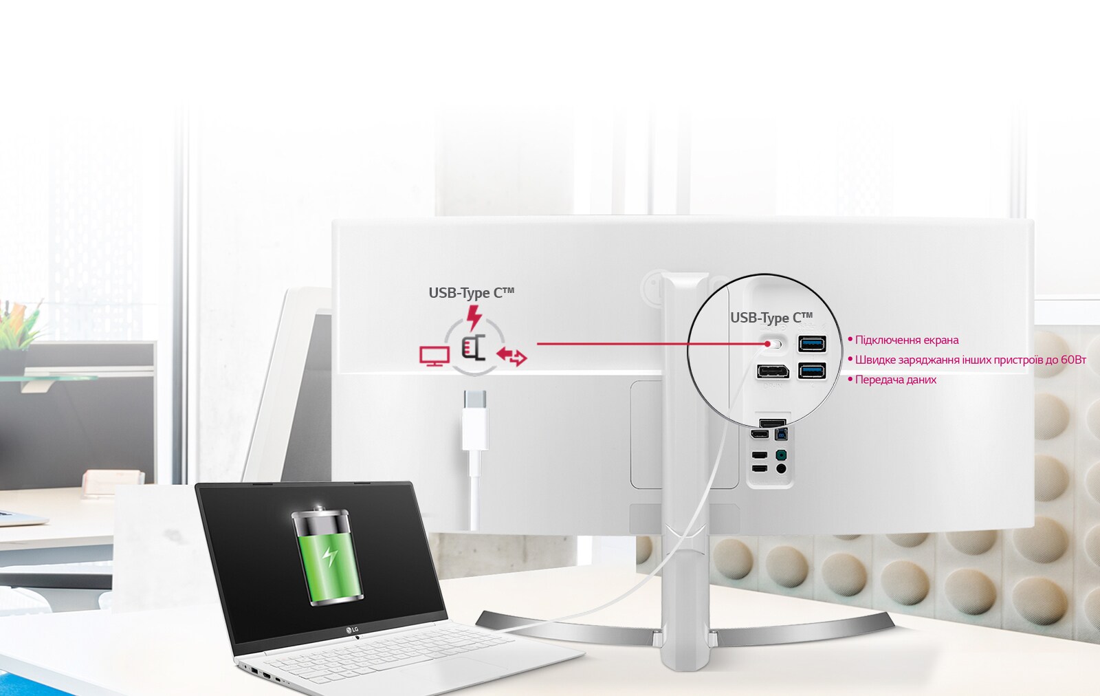 Універсальний порт USB Type-C ™<br>1