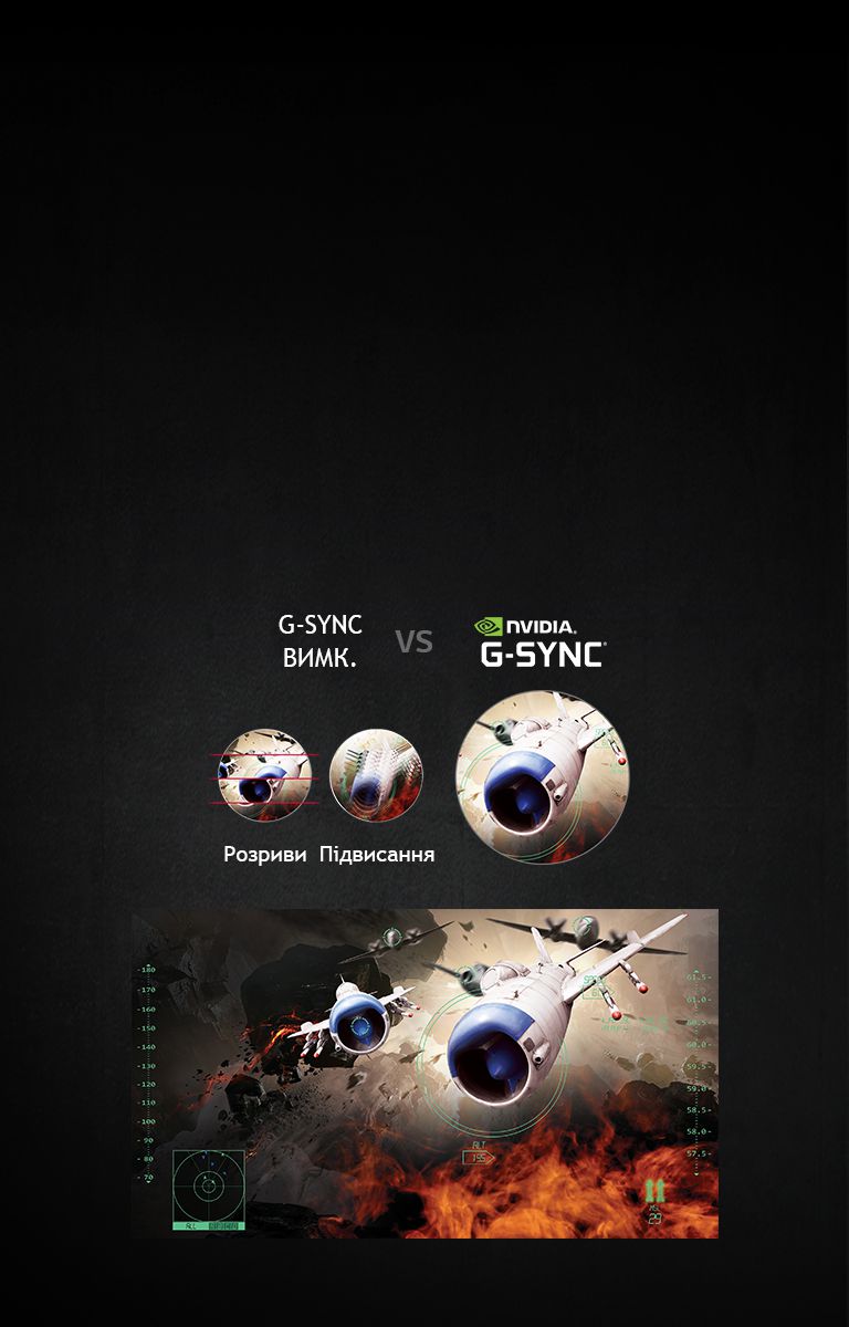 Сумісність з G-Sync® сертифіковано NVIDIA2
