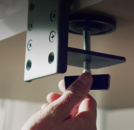 Використання C-подібного кріплення & Ущільнення