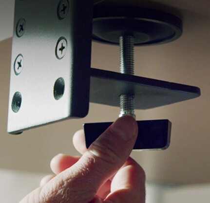 Використання C-подібного кріплення & Ущільнення