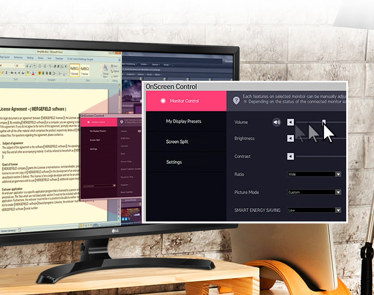 Зручний, просте меню «Екранне керування»2